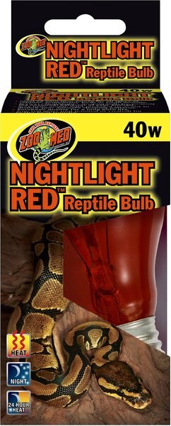 Zoo Med Nightlight Red Reptile Terrarium Bulb