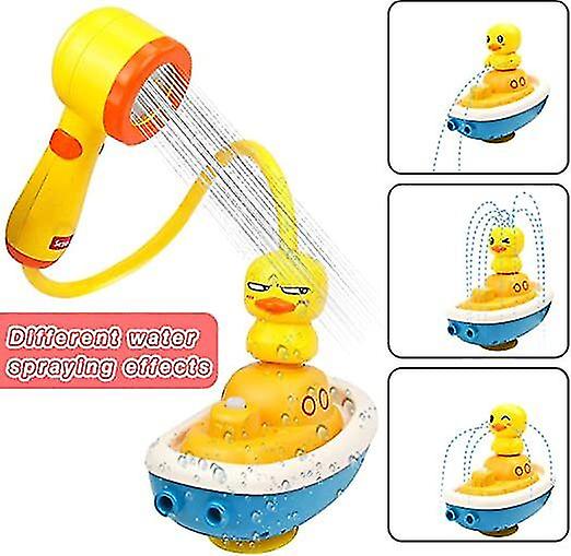 Duckling Water Spray Toy Electric Water Sprinkler Bath Toy