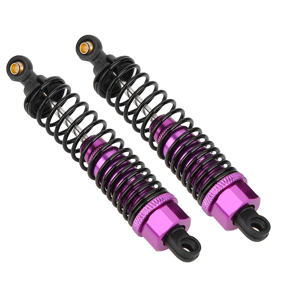 2pcs 98mm Shock Struts Damper Fit For Hsp 1/10 94106 / 94107 / 94166 / 94170 / 94118 / 94177 Rc Carpurple