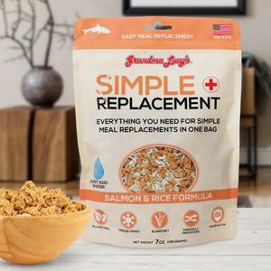 Grandma Lucy's Simple Replacement Salmon Freeze-Dried Dog and Cat Food