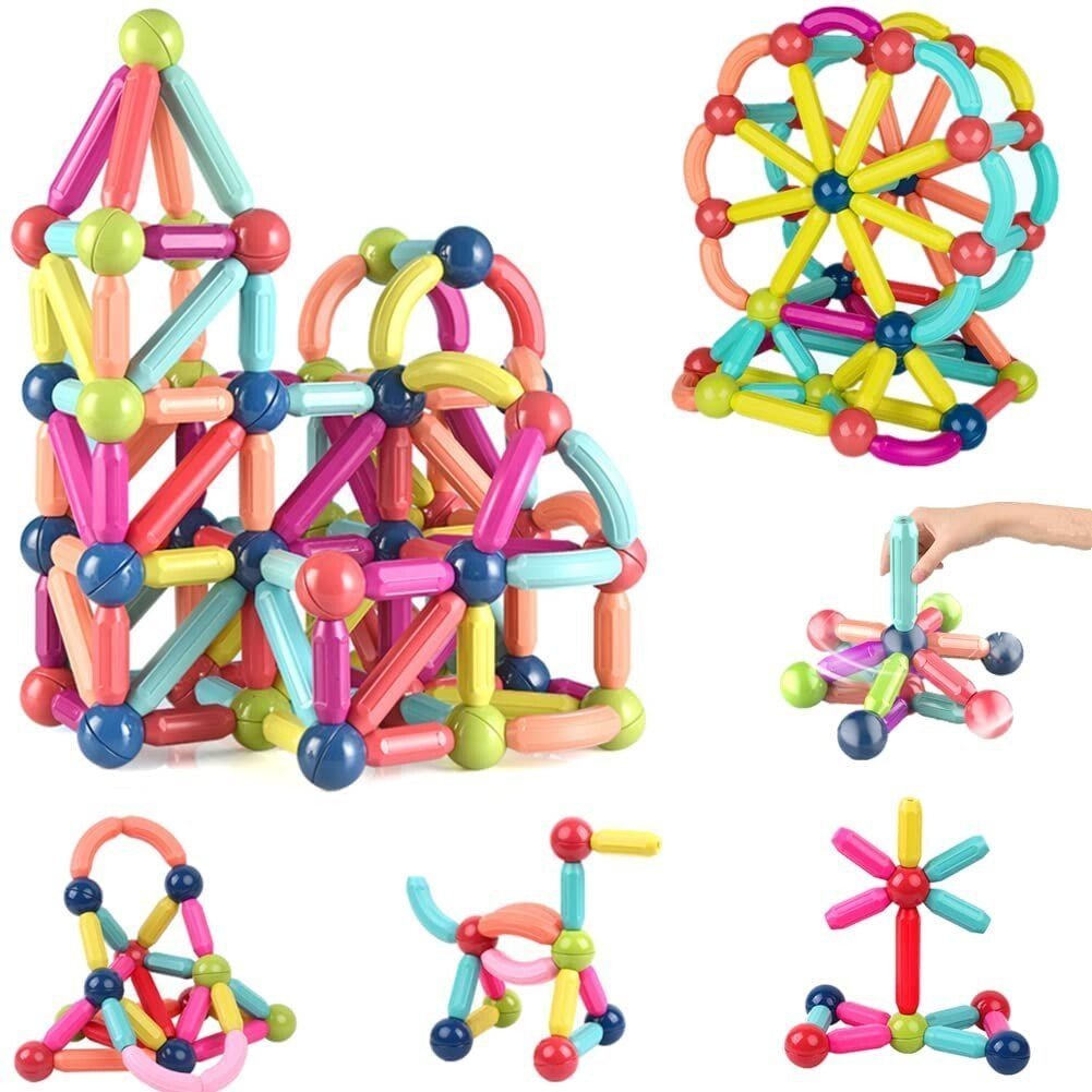 Mother's Day Sale - 49% OFF --- Magnetic Balls and Sticks Educational Magnetic Building Blocks