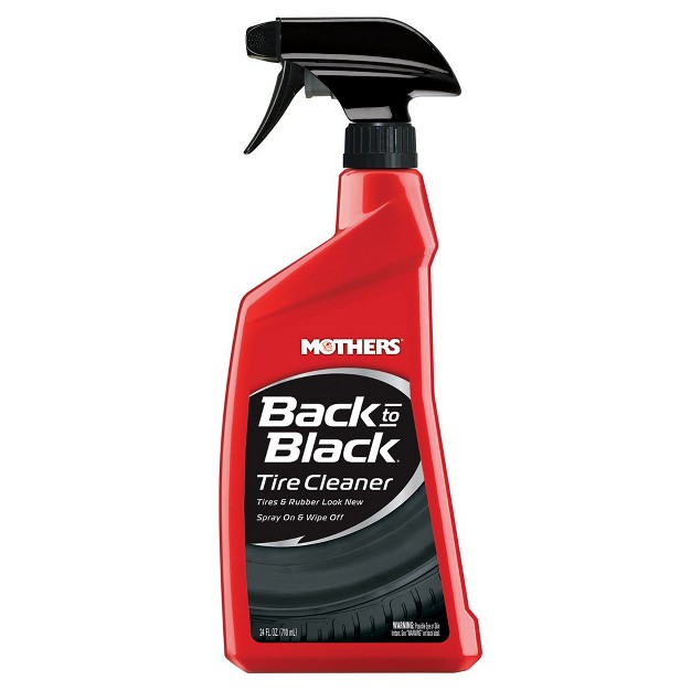 Mothers 09324 Back to black Tire Cleaner 24 Fl Oz