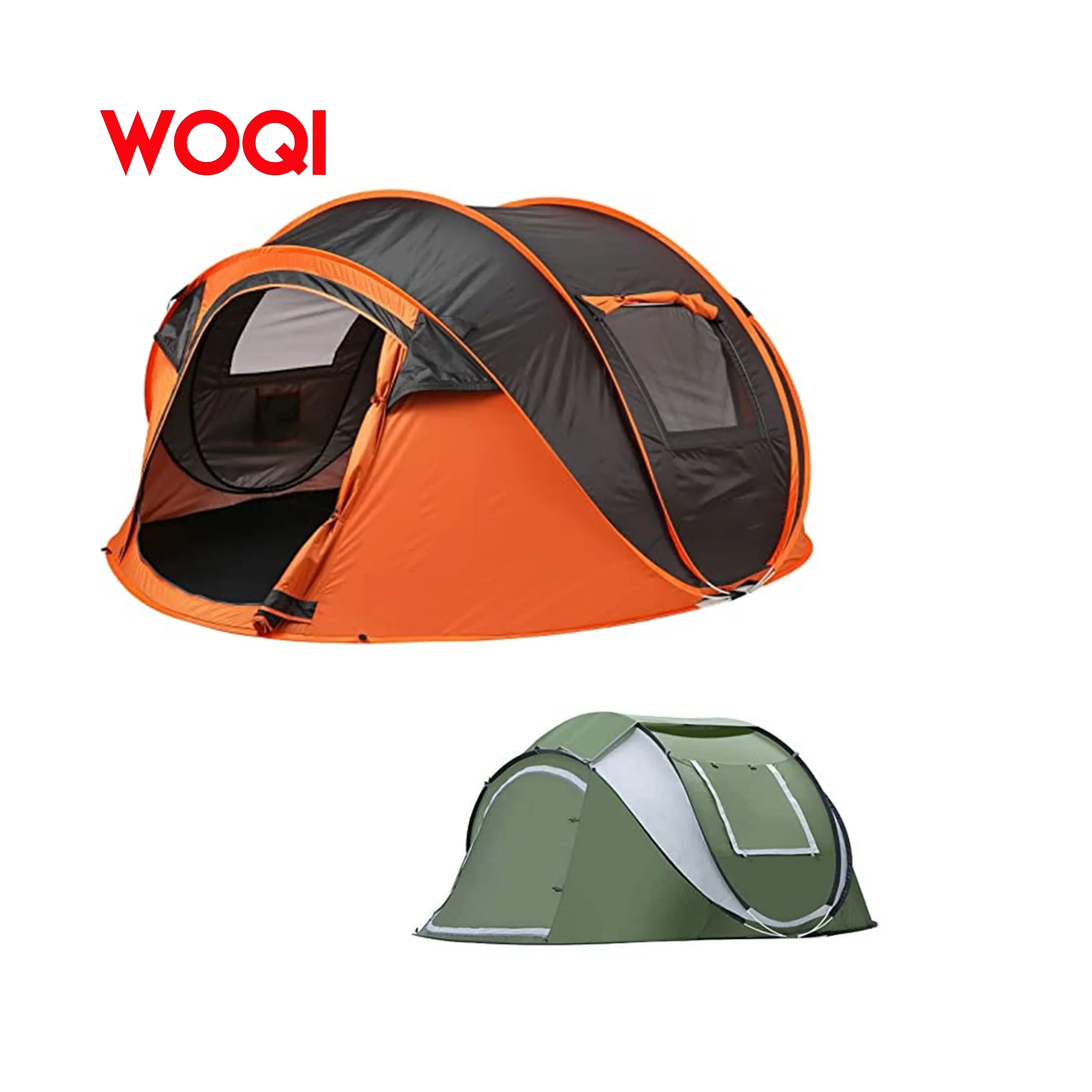 Woqi  Automatic Pop Up Tent Breathable 3 4 Person Tents  easy open and  easy carry