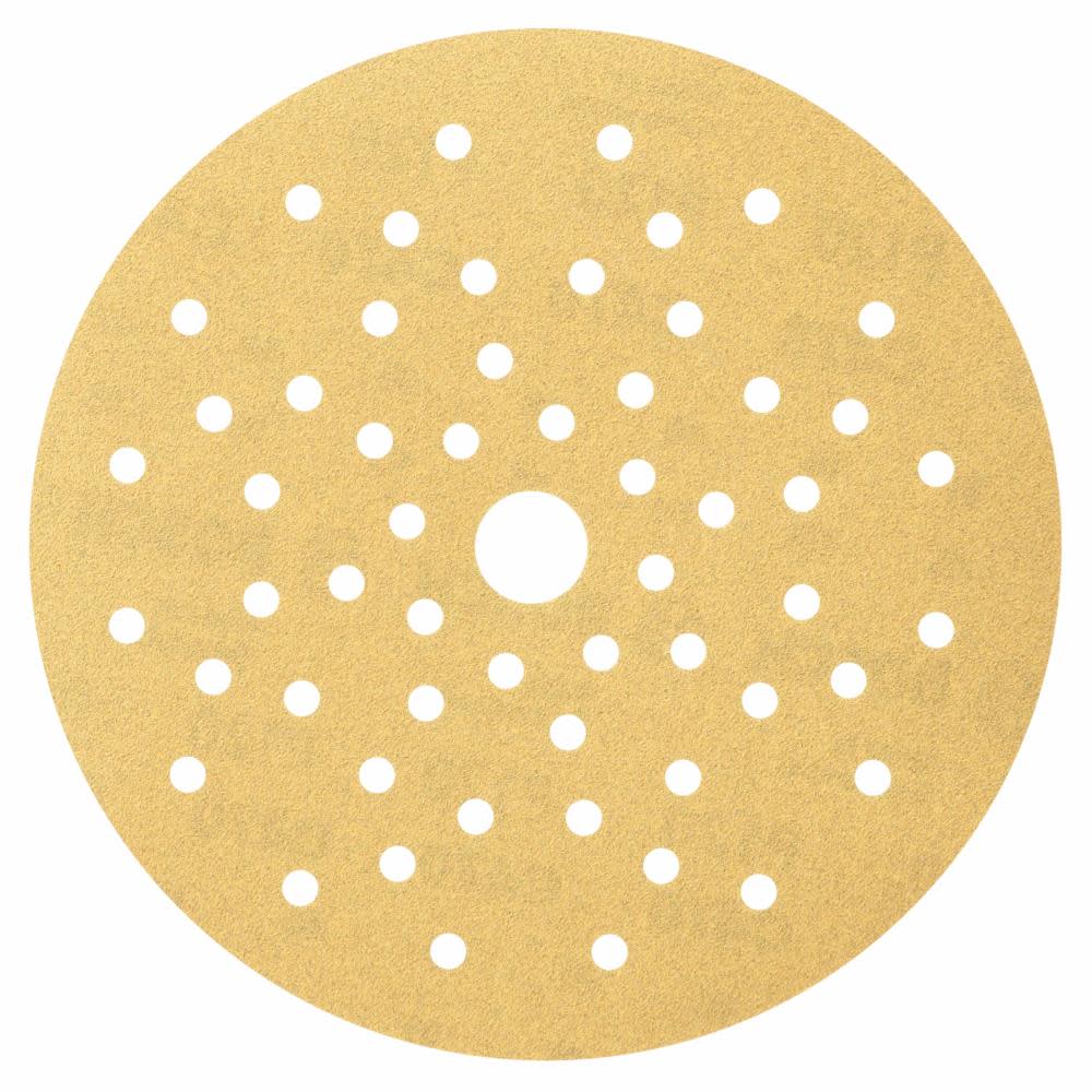 Bosch Multi Hole Hook And Loop Sanding Discs 120 Grit 6 5pc ;