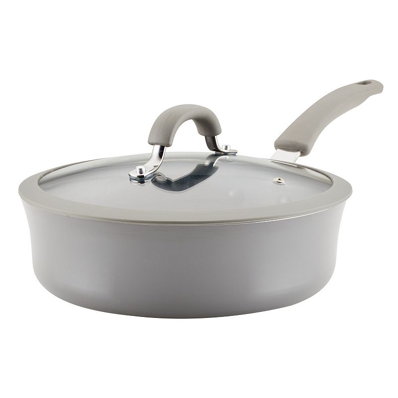 Rachael Ray Cook + Create 3-qt. Aluminum Nonstick Sauté Pan with Lid