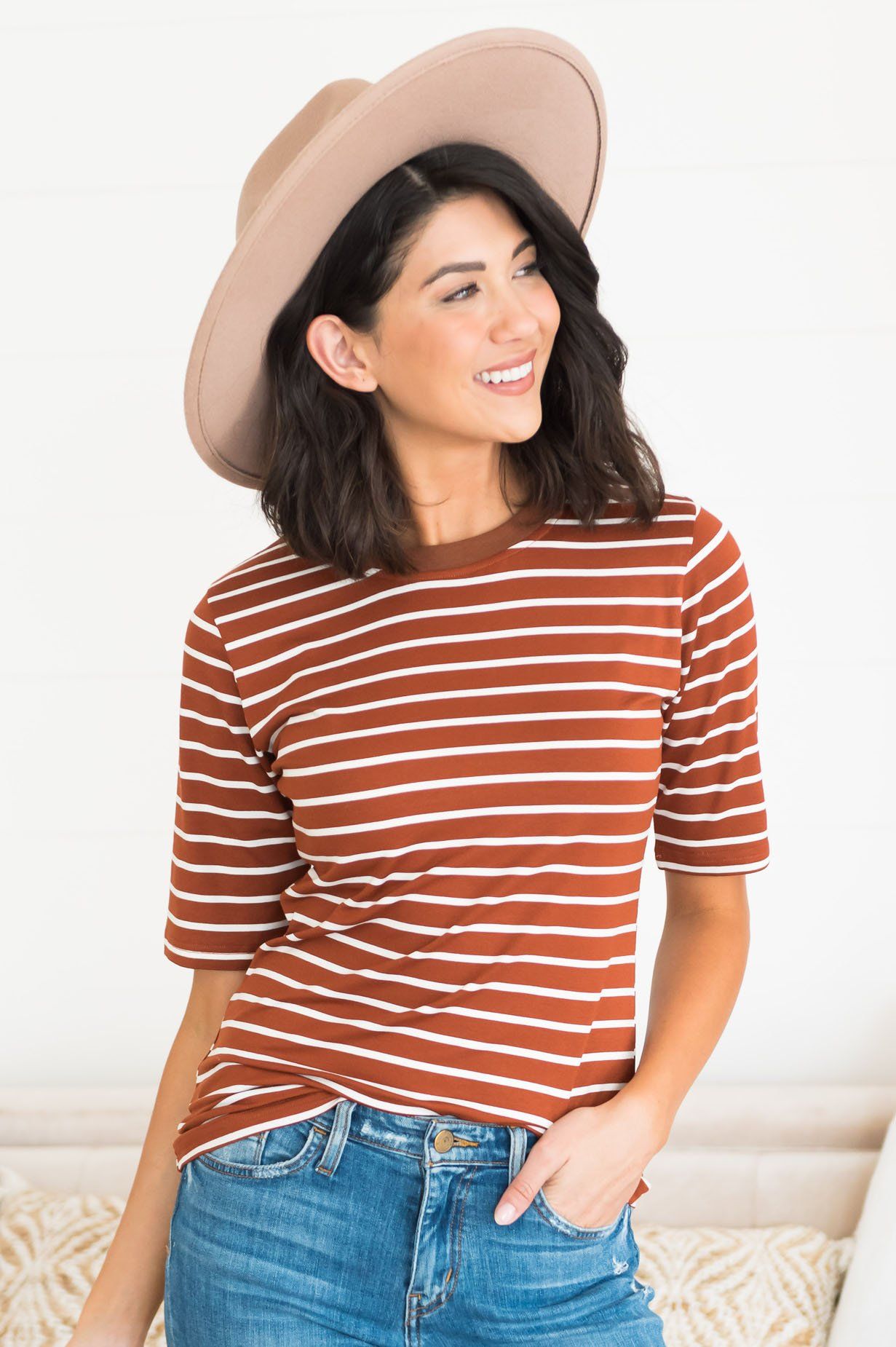 Sweet Staple Modest Top