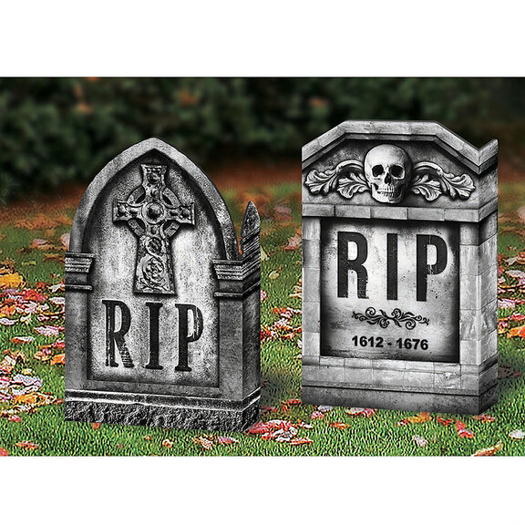 Fun World FW91595CS Tombstone 22 Folding Celtic