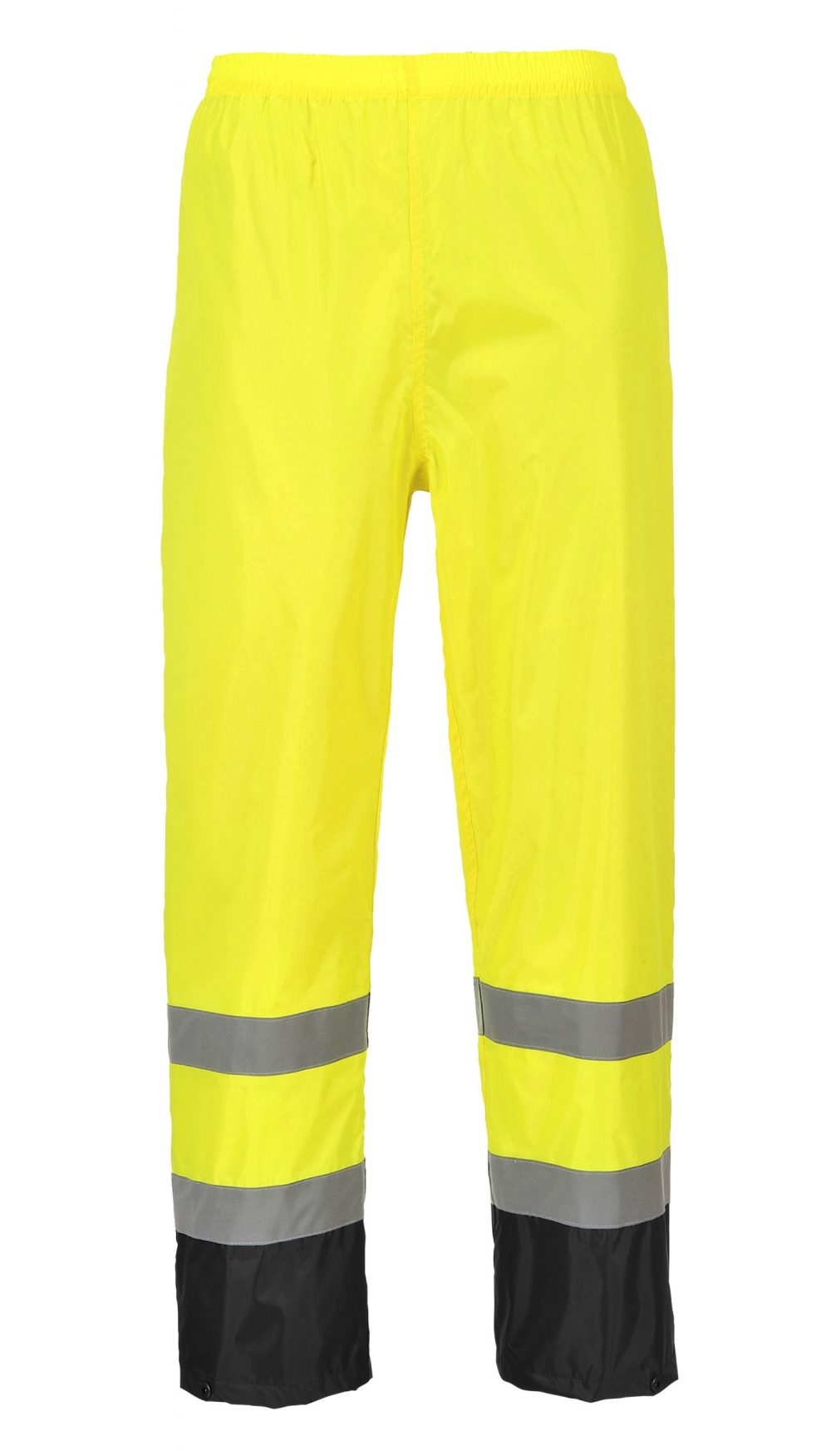 Yellow/Black Hi-Vis Classic Contrast Rain Pants - 4XL