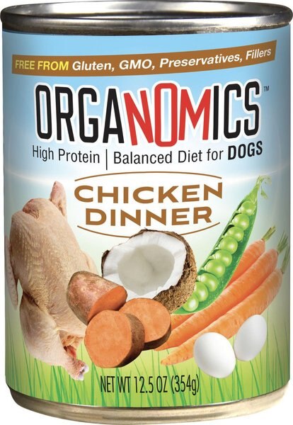 OrgaNOMics Chicken Dinner Grain-Free Pate Wet Dog Food