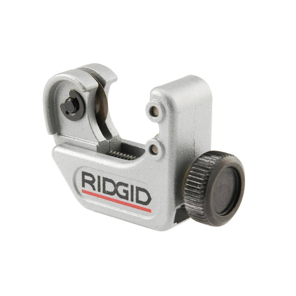 RIDGID 316 in. to 1516 in. 104 Close Quarters Copper Aluminum Brass and Plastic Tubing Cutter Multi-Use Tubing Tool 32985