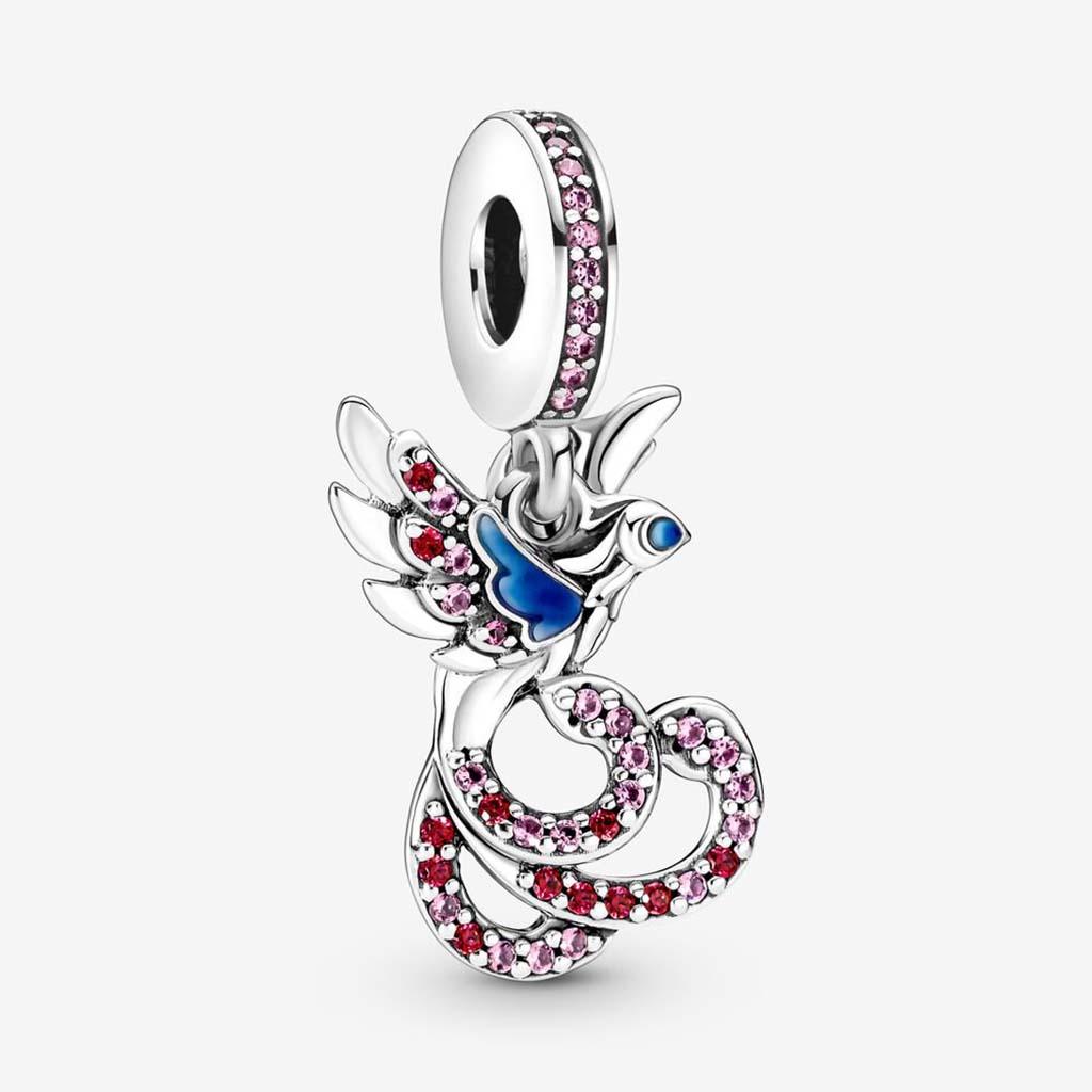 PANDORA  Chinese Mythical Phoenix Dangle Charm