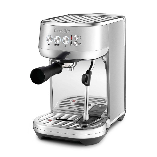 Breville Bambino Plus Stainless Steel Espresso Maker Silver Bes500bss