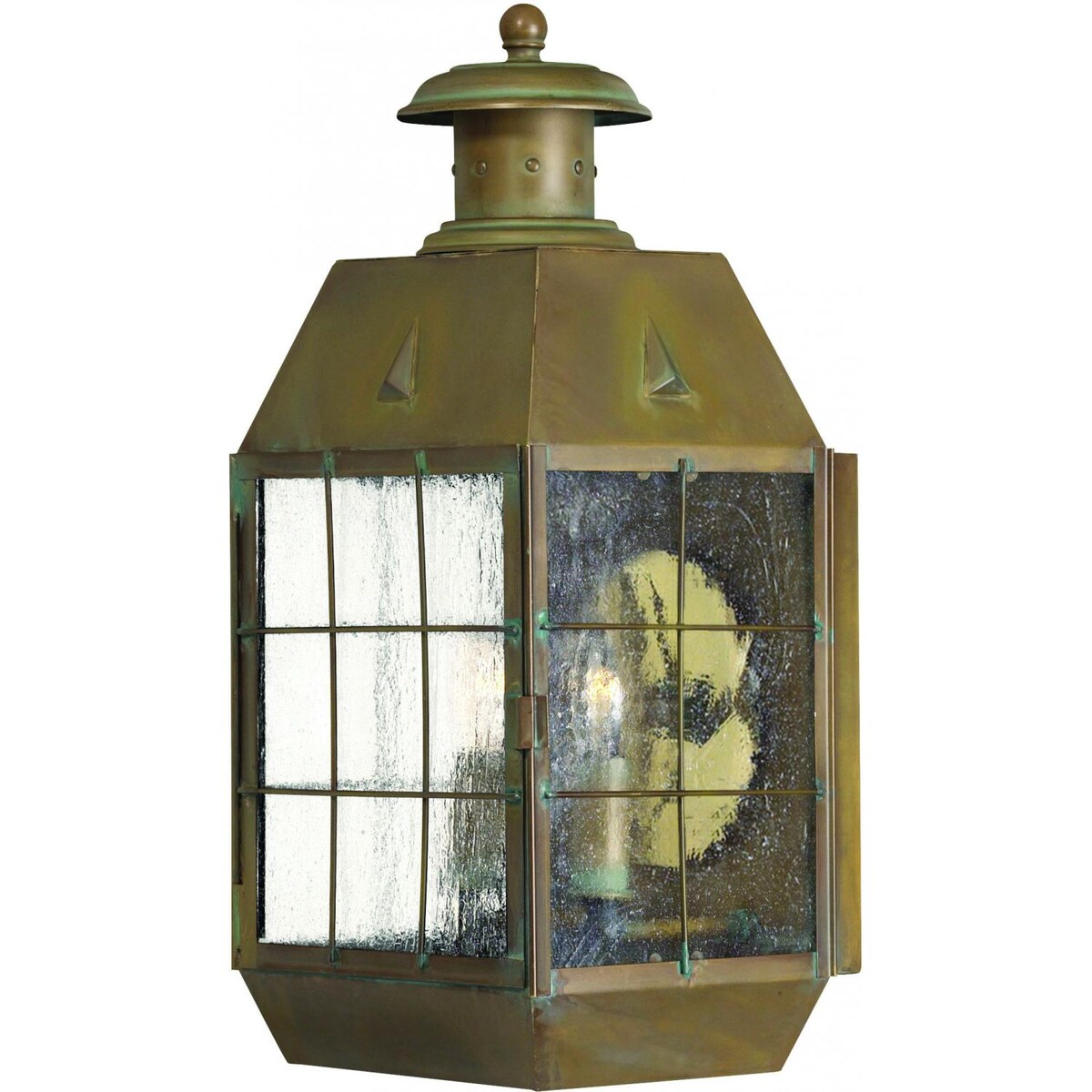 Hinkley Lighting Nantucket Two Light 17-Inch Outdoor Wall Light