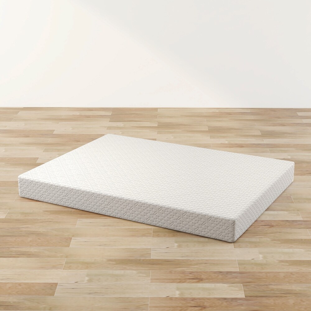 Caspia Contemporary White 8 inch Memory Foam Mattress by Furniture of America