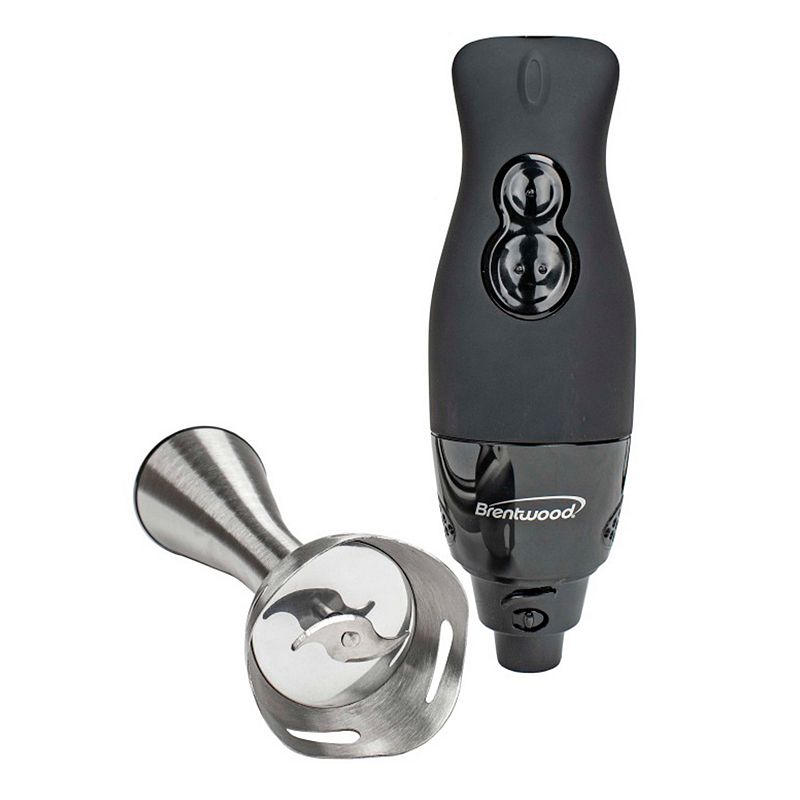 Brentwood 2-SPEED HAND BLENDER - BLACK Soft Grip Handle