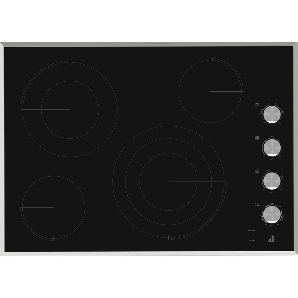 JennAir 30-inch Built-in Electric Cooktop with Dual-Choice�Element JEC3430HS