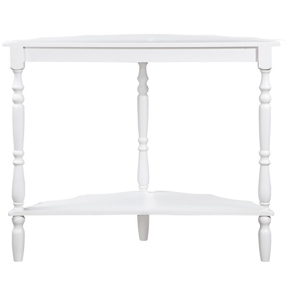 42'' Retro Circular Curved HalfMoon Console Table