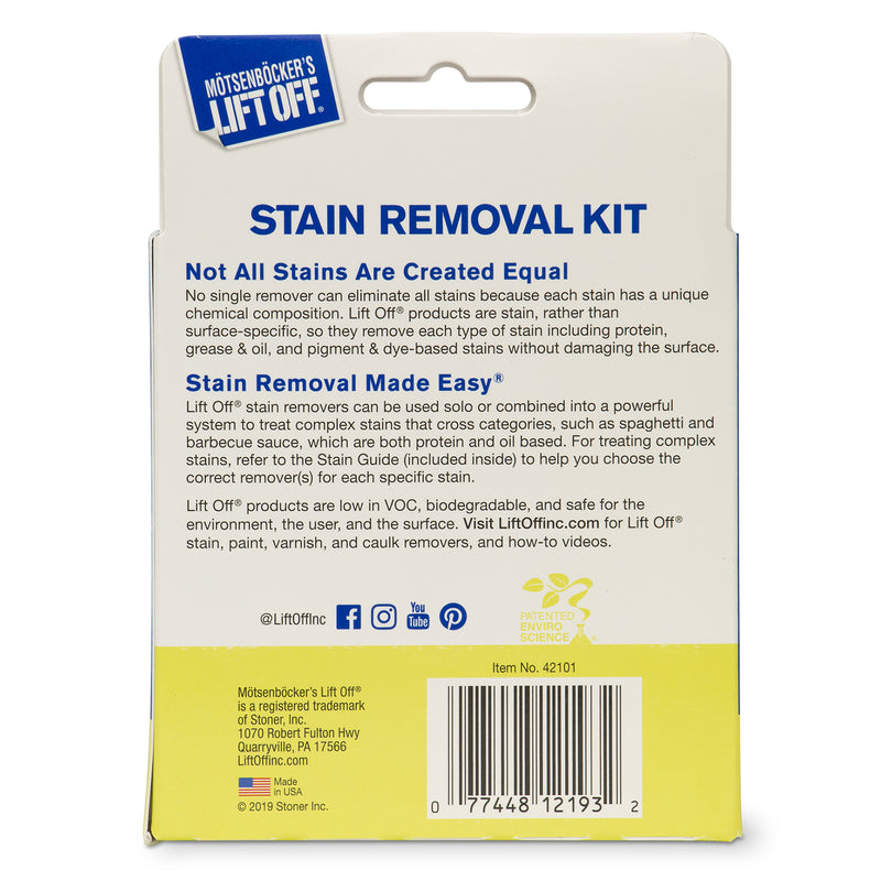 STAIN REMOVAL KIT 3-2OZ