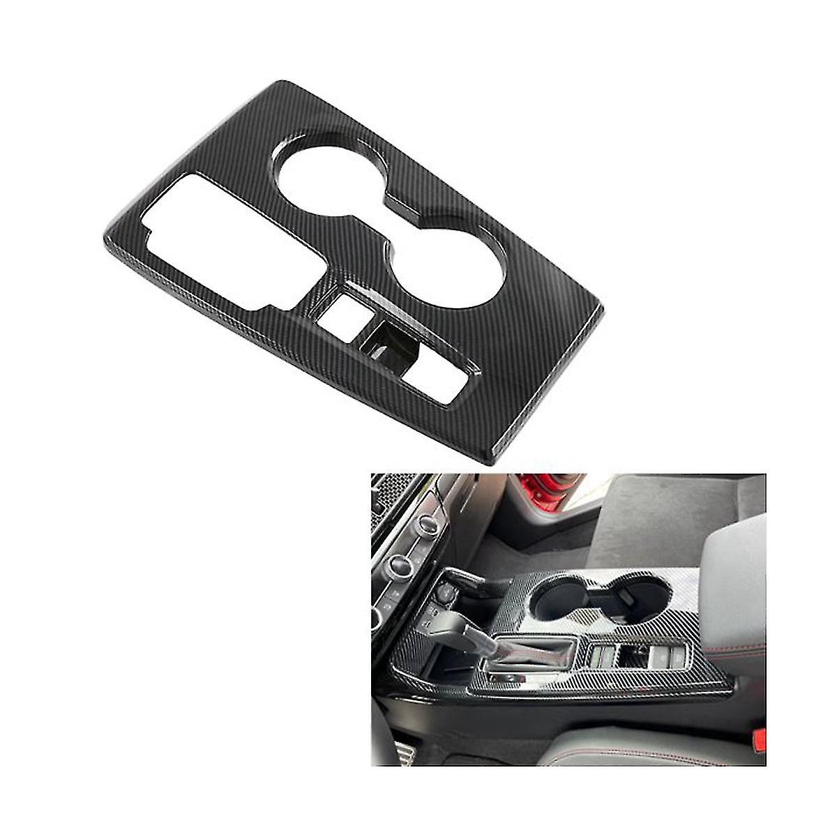 Carbon Fiber Central Gear Panel Control Panel Decal Interior Modification For 11th 2021-2022