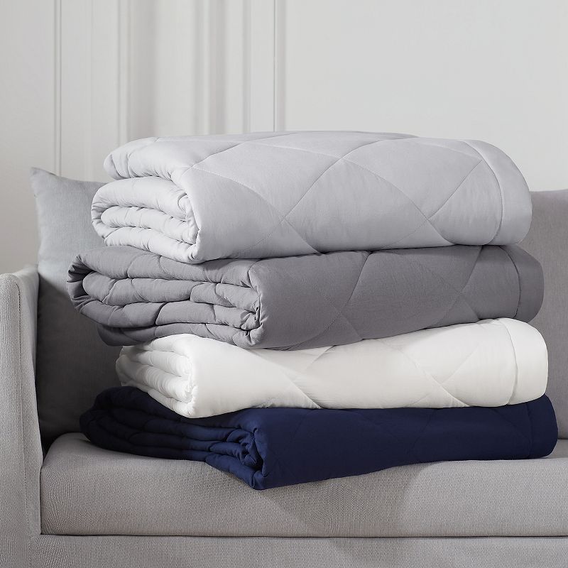 Serta Supersoft Washed Cooling Blanket