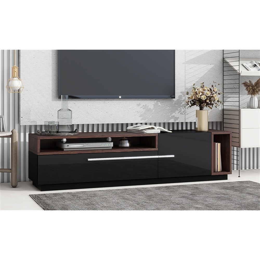 TV Stand with Storage Media Console for TVs Up to 70 Inch