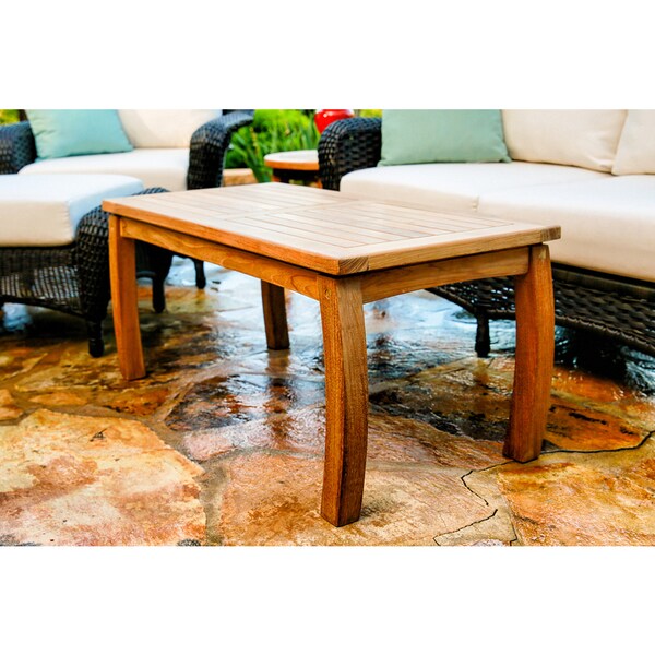 Jakarta Teak Rectangle Outdoor Coffee Table