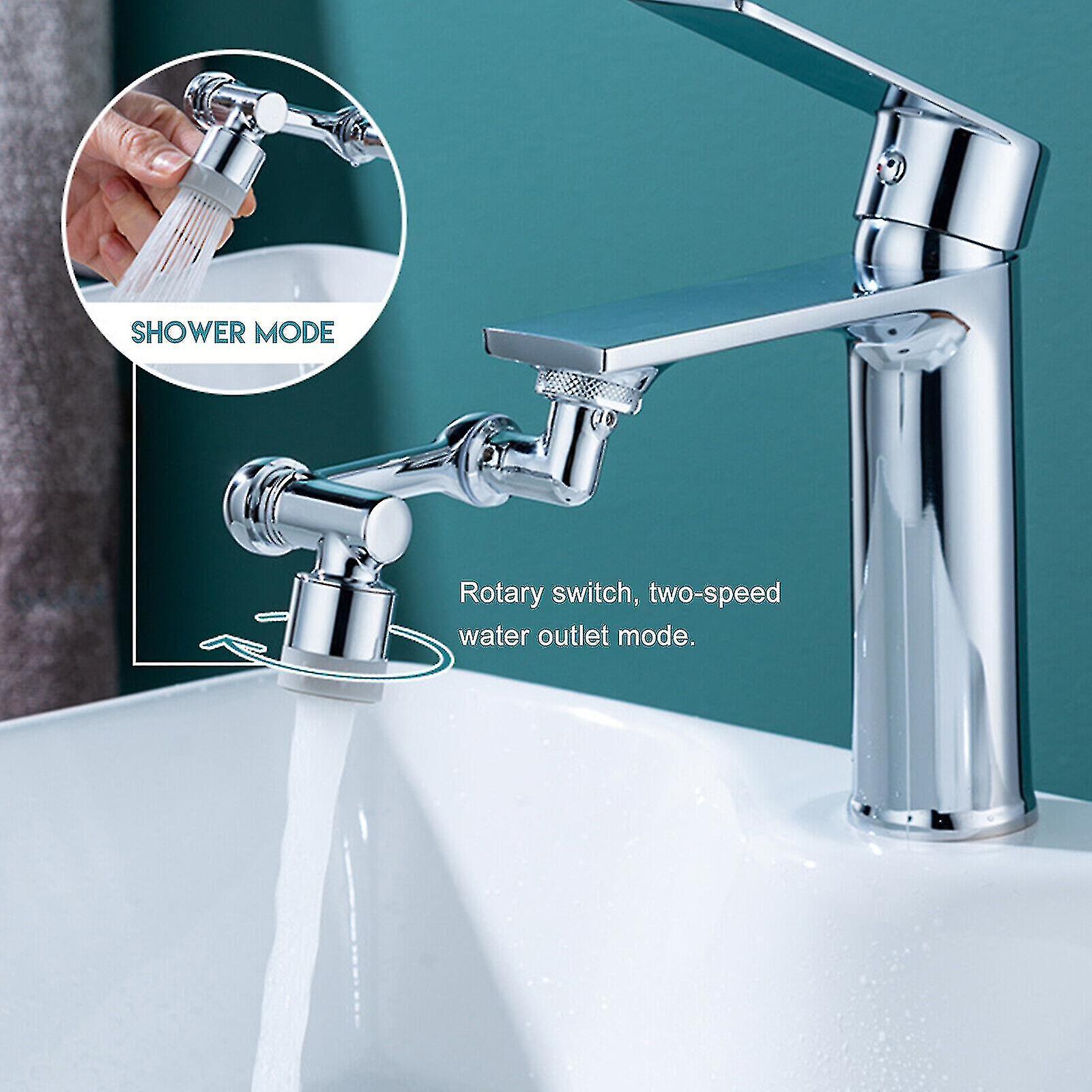 1080 Rotating Faucet Extender Splash-proof Filter Faucet Swivel Spray Forkitchen