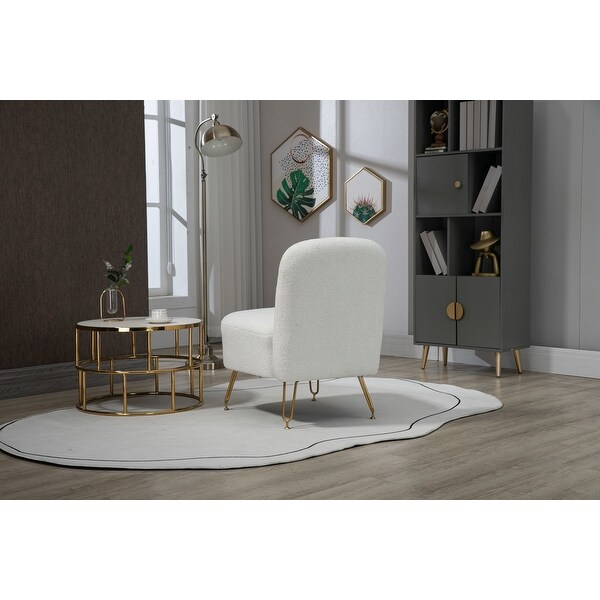 Accent chair for living room with Solid Wood Frame