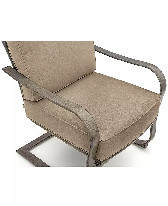 Furniture CLOSEOUT! Tara Wide Slat C-Spring Chair