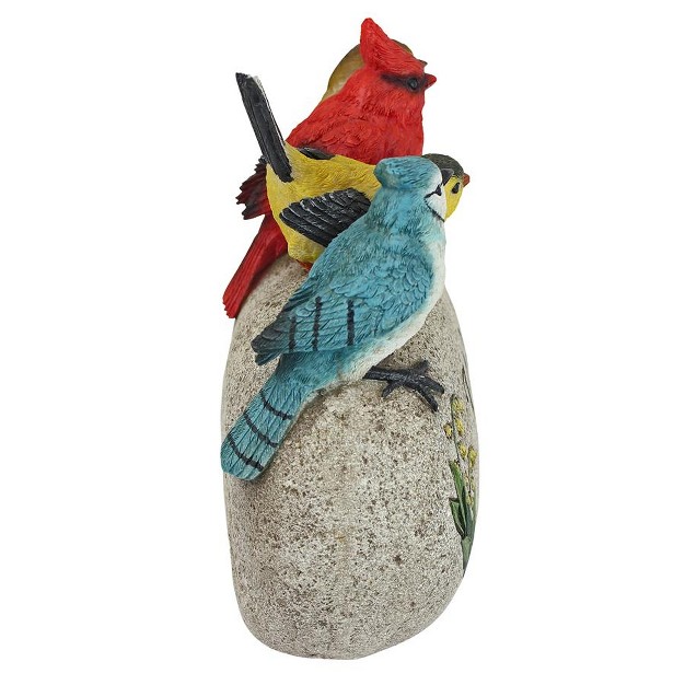 Design Toscano Birdy Welcome Garden Stone Statue Large