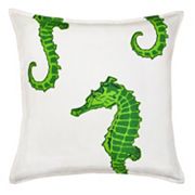 Greendale Home Fashions Seahorse Throw Pillow