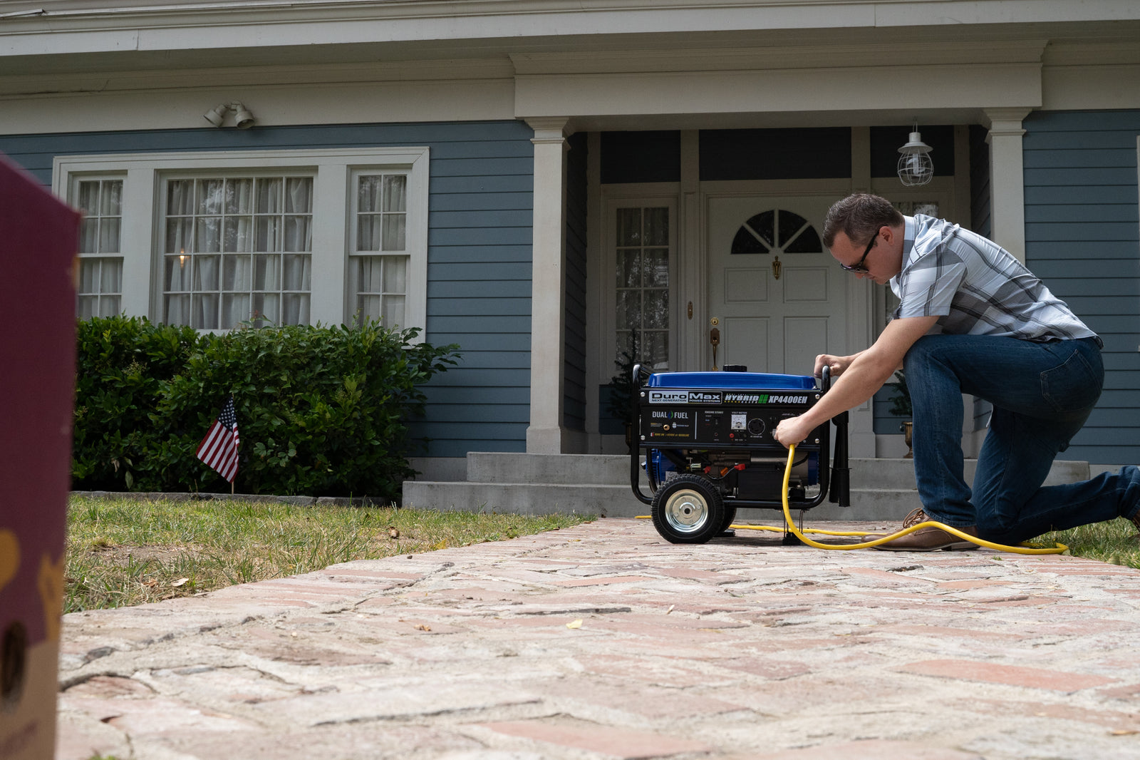 4,400 Watt Dual Fuel Portable Generator