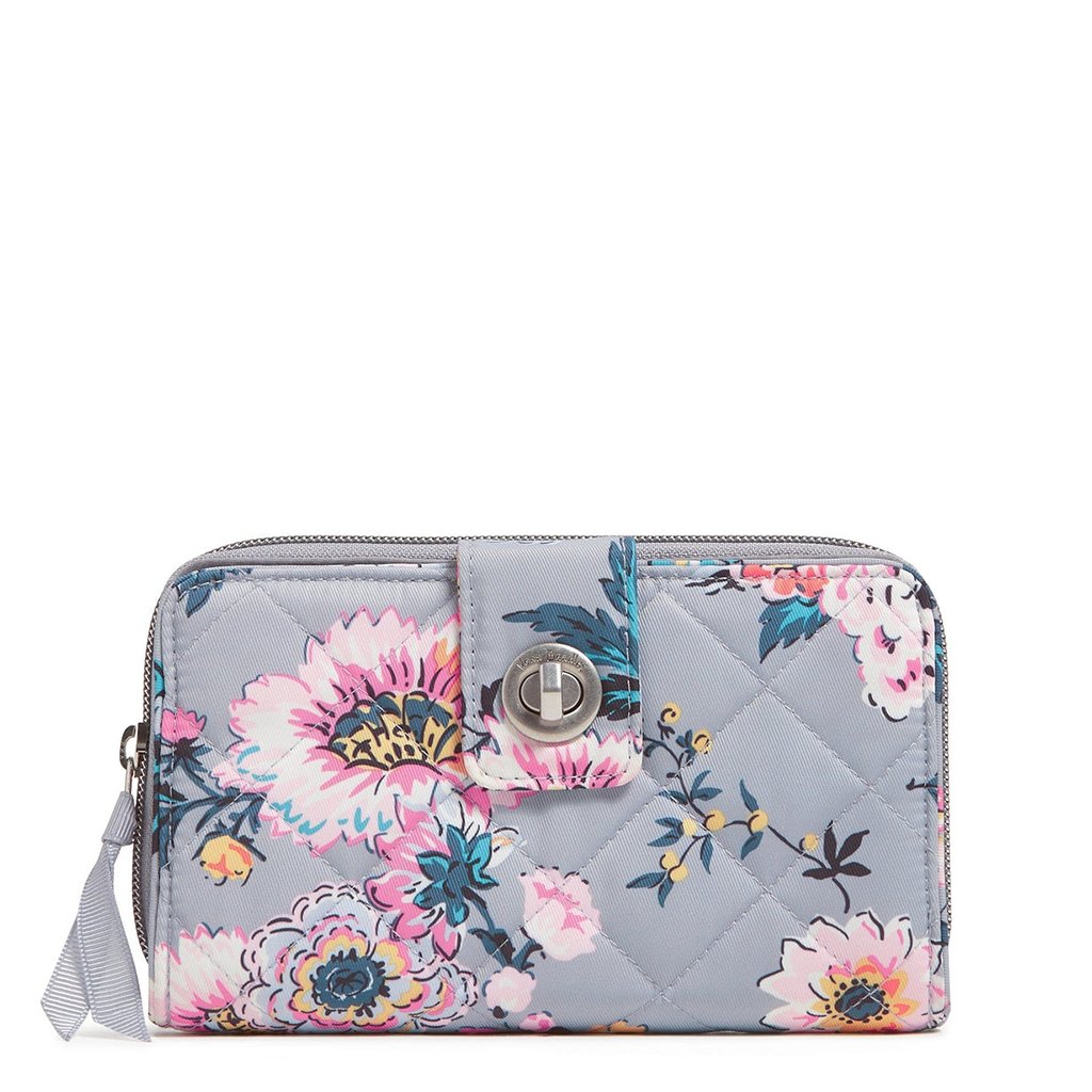 Vera Bradley  RFID Turnlock Wallet in Parisian Bouquet