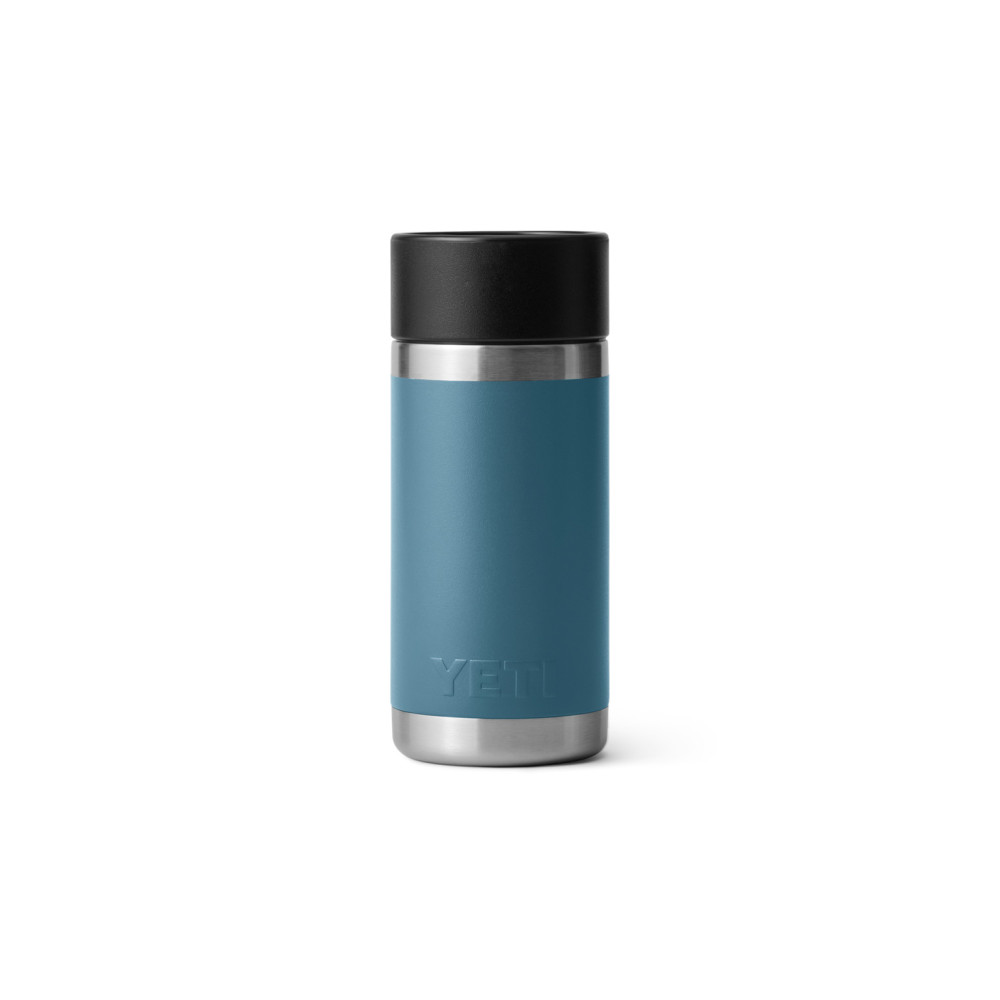 Yeti Rambler 12oz Bottle with HotShot Cap Nordic Blue ;