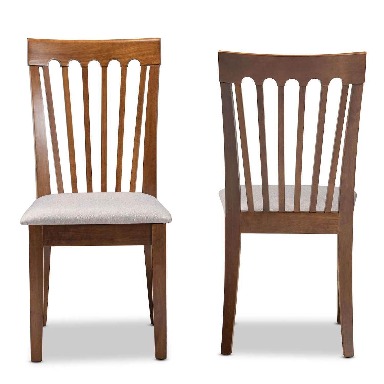 Baxton Studio Minette Dining Chair 2-piece Set