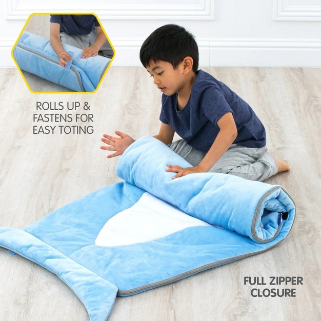 Bixbee Shark Sleeping Bag Blue