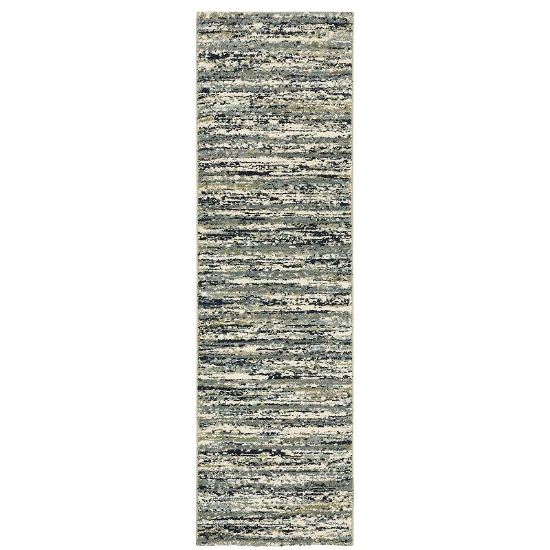 StyleHaven Salinas Industrial Striped Area Rug