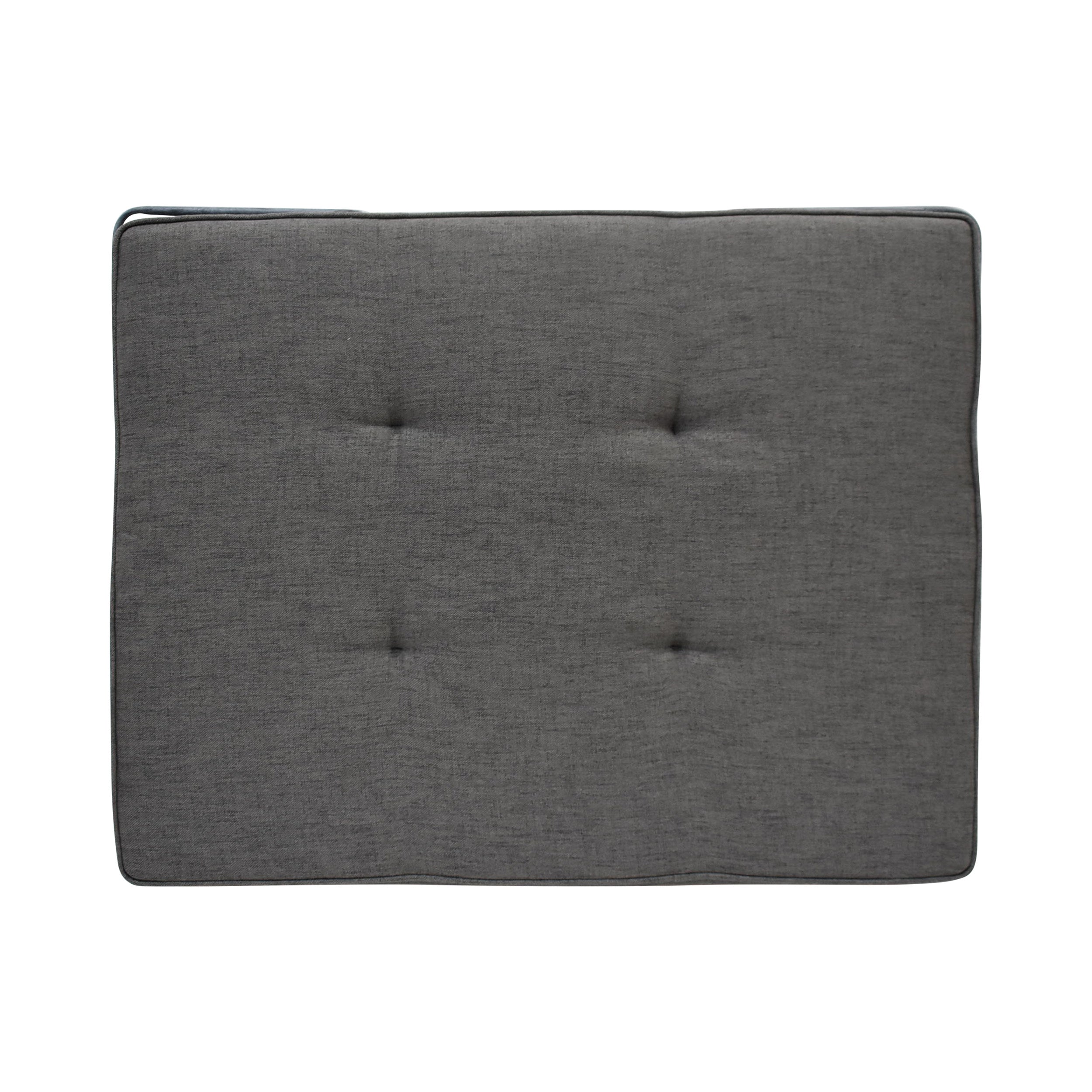 Elvis Industrial Pet Bed, Dark Gray and Brushed Gray