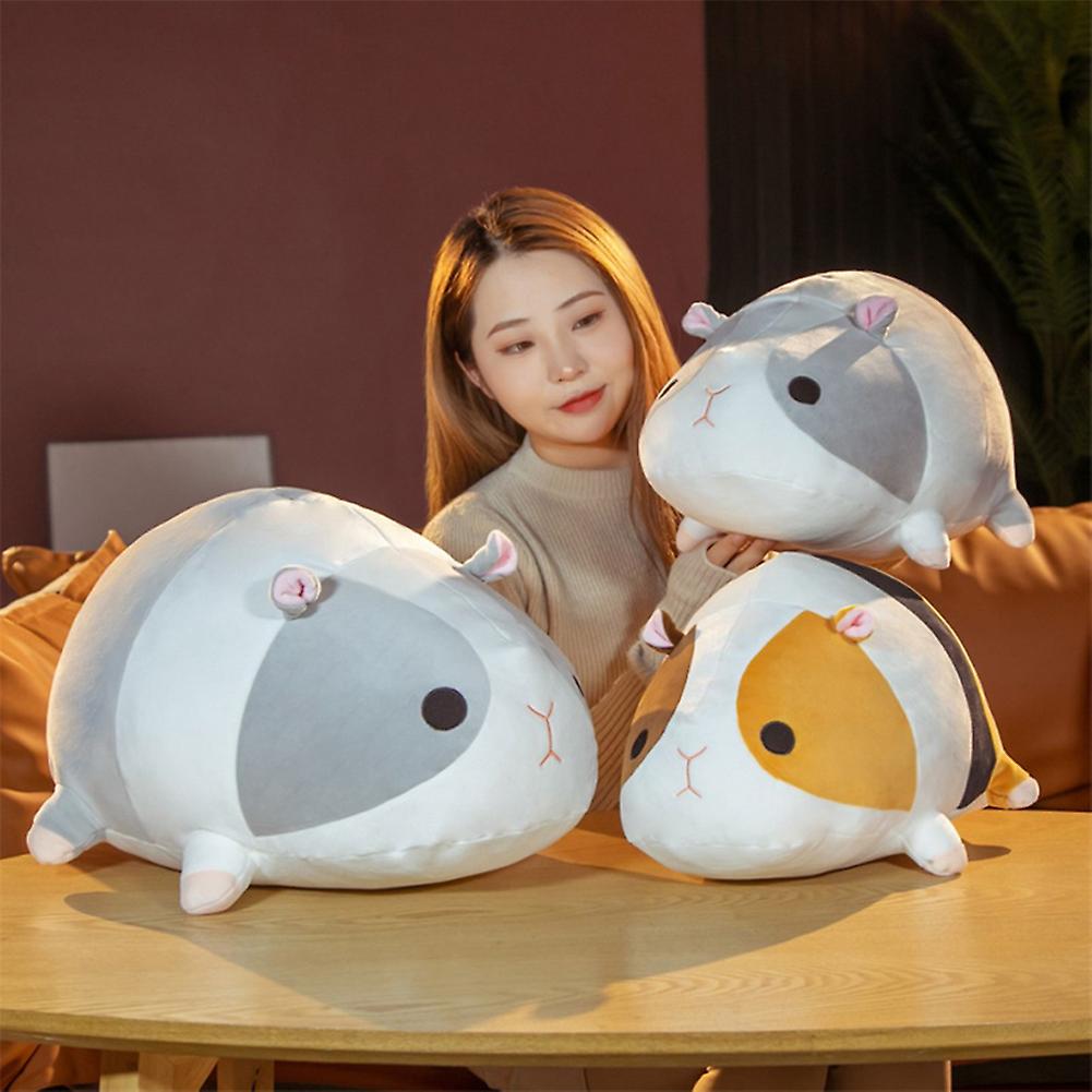 Guinea Pig Throw Pillow Plush Cushions Animal Guinea Pigl Plush Stuffed Doll For Children Boys Girls Brown 50cm