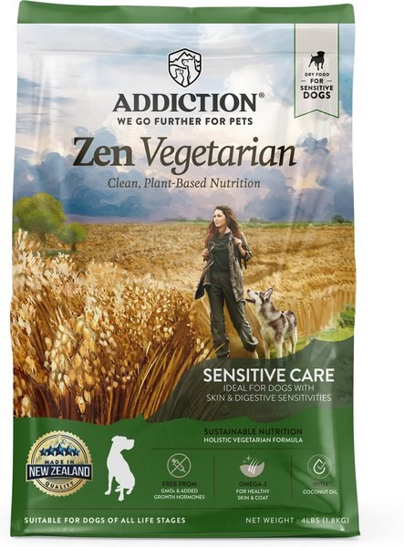 Addiction Zen Vegetarian Sensitive Care Dry Dog Food