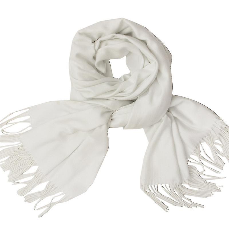 Women's Cashmere Wool Wrap Scarf Warm Plain