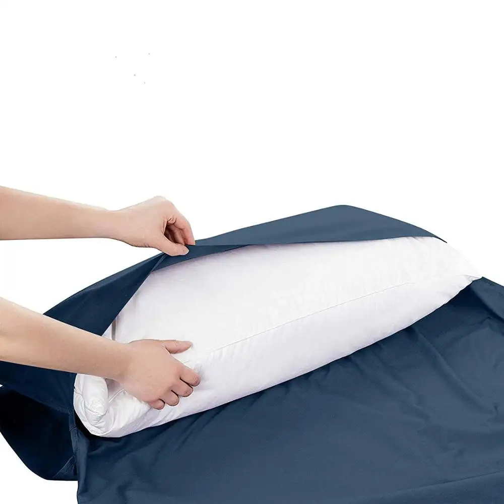 Woqi Custom size  Lightweight high quality sleeping bag liner  cotton polyester fabric silk  sleeping bag liner