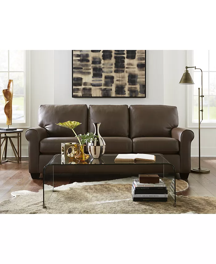 Furniture Savoy II 83 Leather Sofa