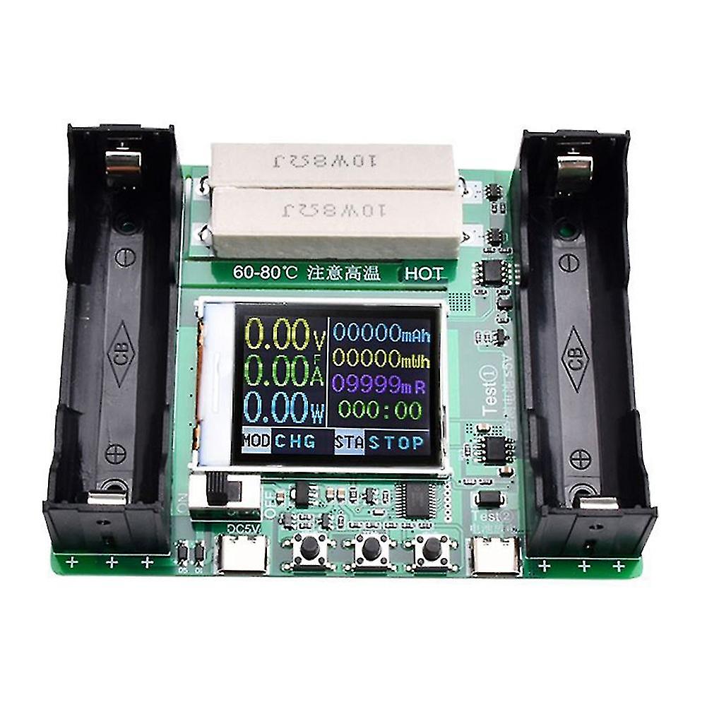 18650 Lithium Battery Capacity Tester Module Mah Mwh Digital Battery Power Detector Module Tester T