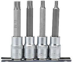 Draper 16350 4pc Spline 1/2andquot; Set 100mm