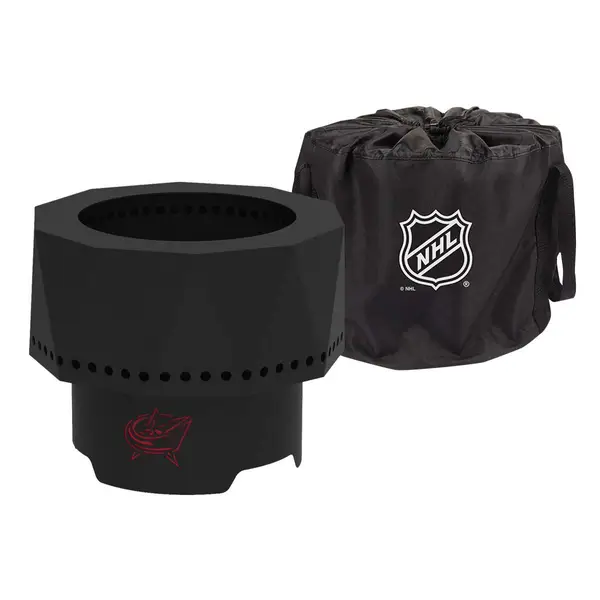 Blue Sky Columbus Blue Jackets Ridge Smokeless Fire Pit