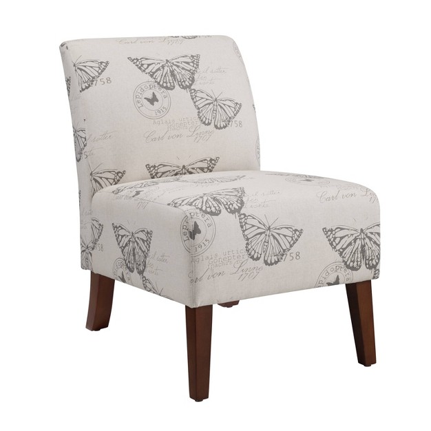 Lily Upholstered Sailing Chair Linon