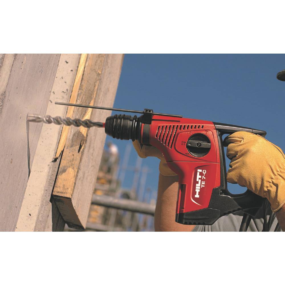 Hilti TE 60- AVRATC SDS Maximum Active Torque Control 19.4 in. x 4.5 in. Rotary Hammer and TE 7-C SDS Plus Hammer Drill Kit 3564154