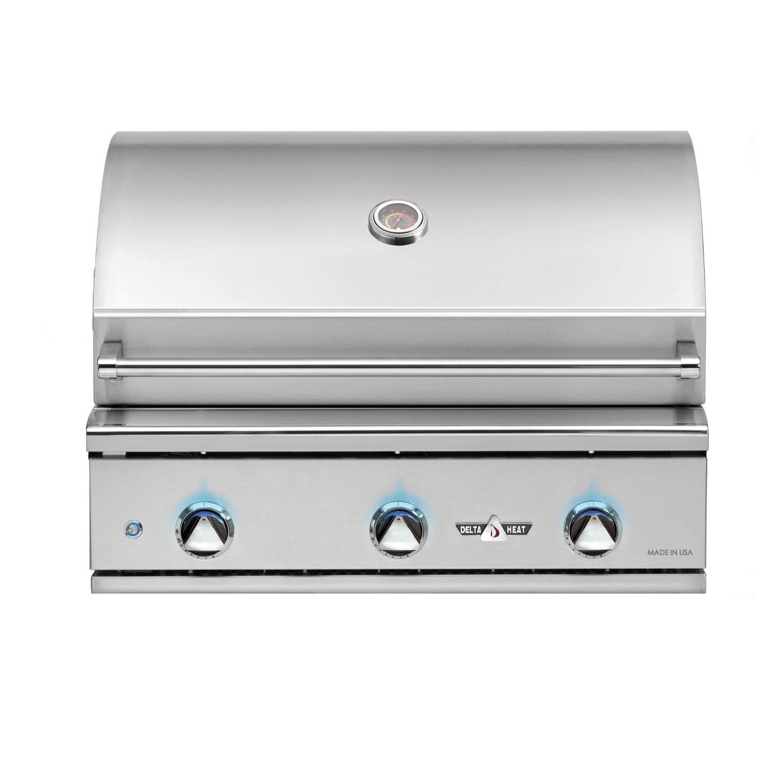 Delta Heat 32-Inch 3-Burner Built-In Natural Gas Grill