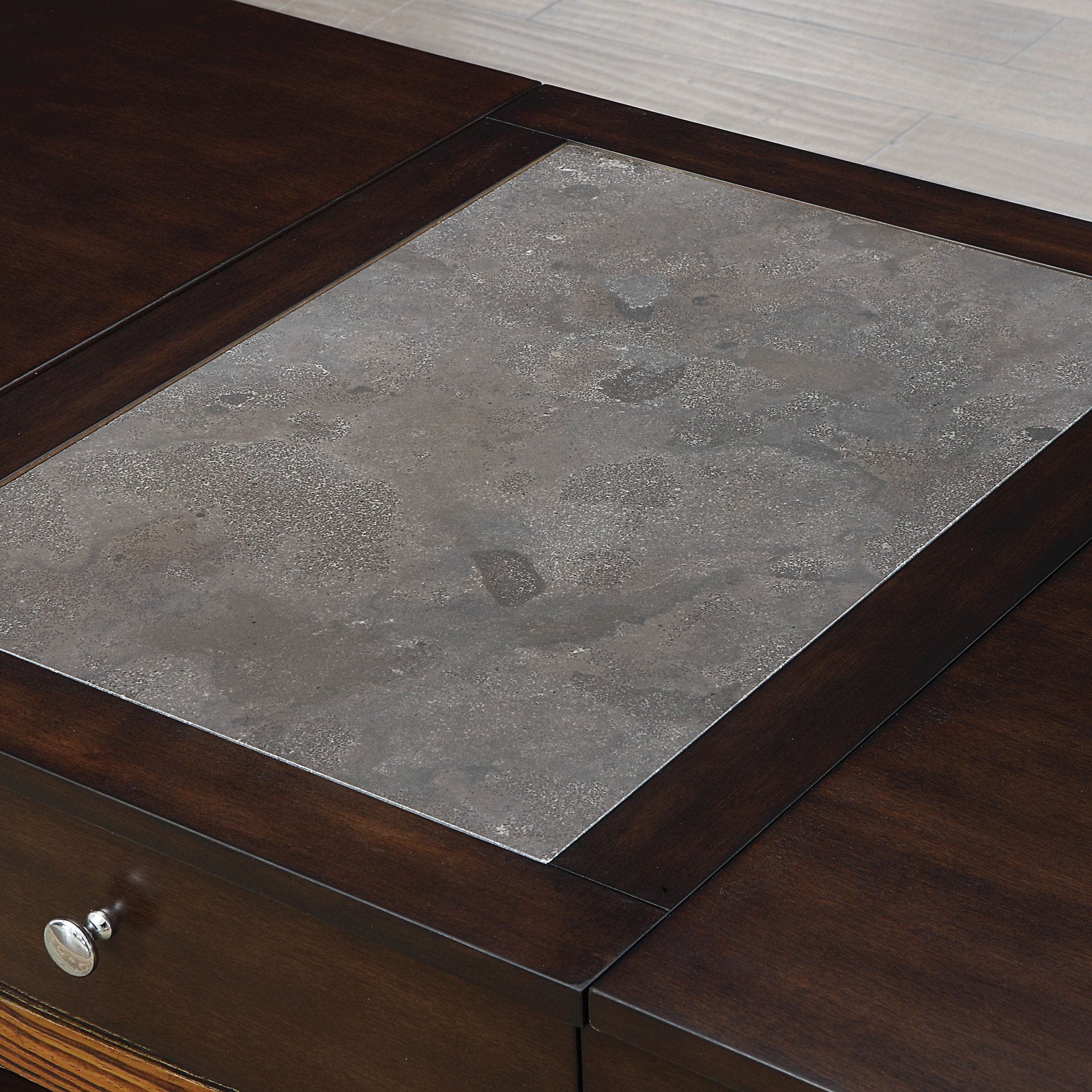 Furniture of America Norton Celestite Lift Top Coffee Table